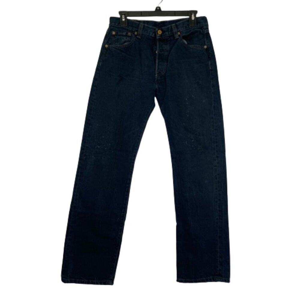 Levi's 501 distressed jeans button fly size 29X30